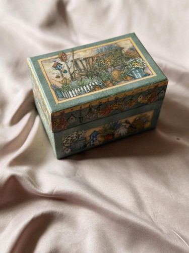 Main street press recipe box - press, +