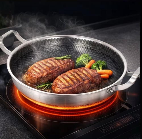 5in spanish paella pan - paella, w/