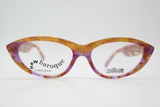 Vintage Glasses Silhouette 9114/20 New Baroque Multicoloured Oval Frames