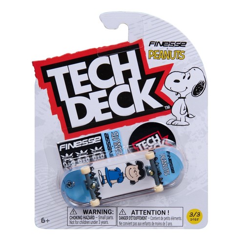 Tech deck finesse peanuts - tech,