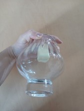 Glass Hurricane Candle Holder