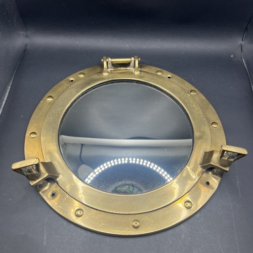 Vintage brass porthole - vintage,