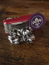 Paracord Scout Woggle Black