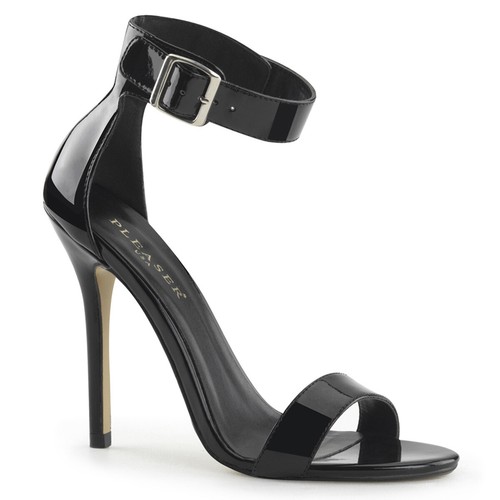 Black patent drag - black, queen