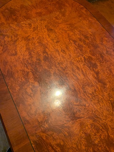 Mahogany oval table - mahogany,