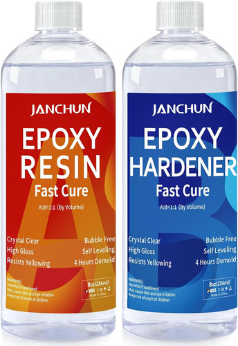 16oz premium clear epoxy - 16oz, resin