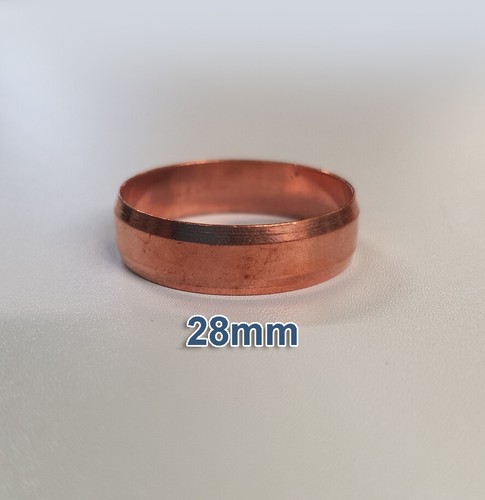 Copper compression olives - olives, 8mm