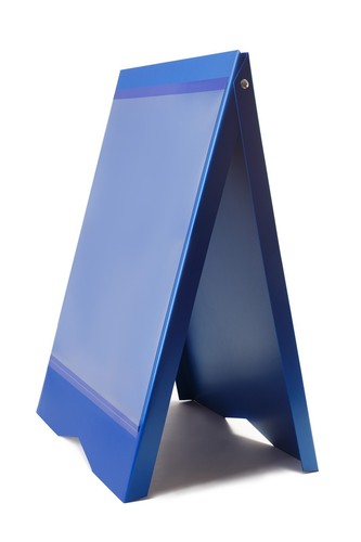 Dwa blue board - a-board, pvc
