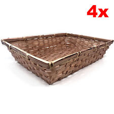 4 x Wicker Basket Hamper