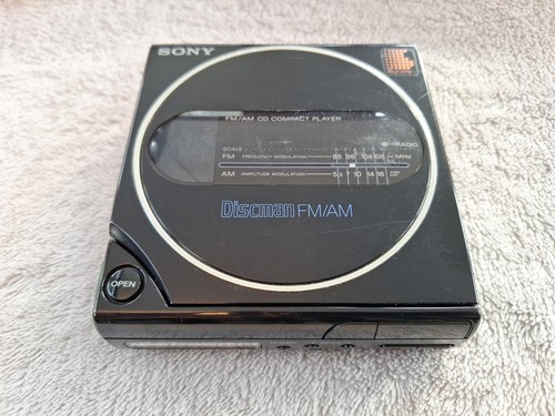 Sony t30 discman radio - sony, cd/radio