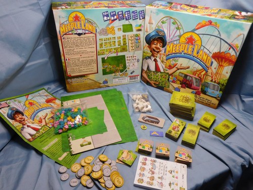 Meeple land board game blue - by,