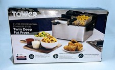 Tower twin deep fat fryer