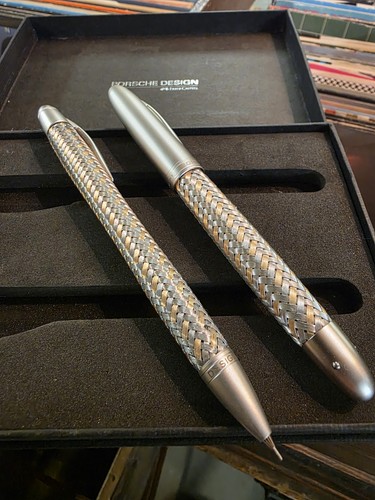 Porsche braided pen - braided, pen&