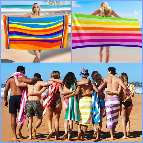 Microfiber beach towel - microfiber,
