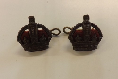 Military badges kings crown - badges,