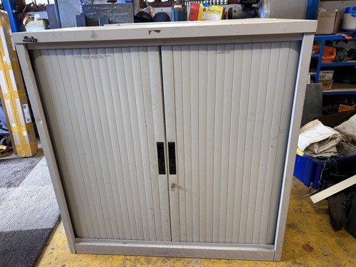 Tambour cupboard office - cupboard,