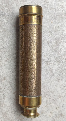 Antique long view telescope - long,