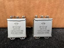 pair NOS  Siemens Klangfilm Bosch ERO Hydra caps capacitors high end audiophile