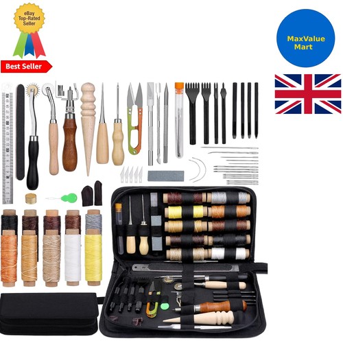 Leather working tools - working,