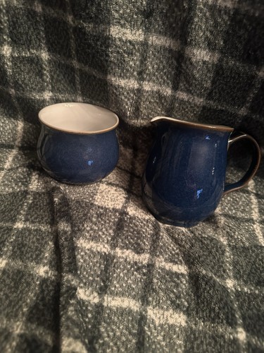 Denby imperial blue milk jug - imperial,