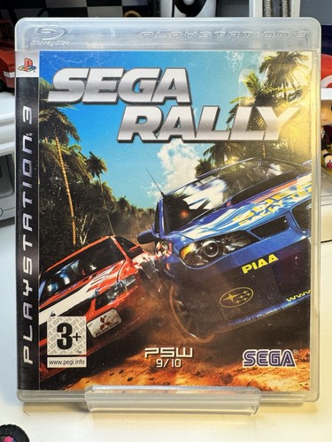 Sega rally playstation game - rally,