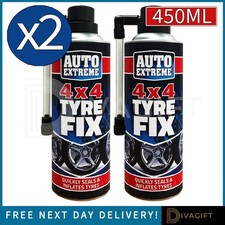 2 x LARGE TYRE QUICK FIX CAR