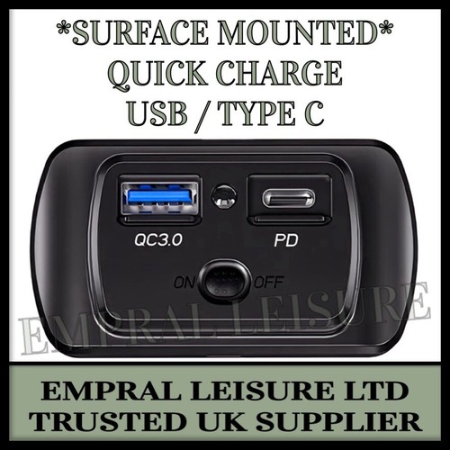 12v camper van usb socket - 12v,