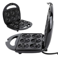 Mini Donut Maker Electric Doughnut Making Machine Non Stick Automatic