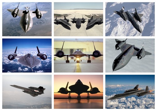 Blackbird jet plane poster - jet,