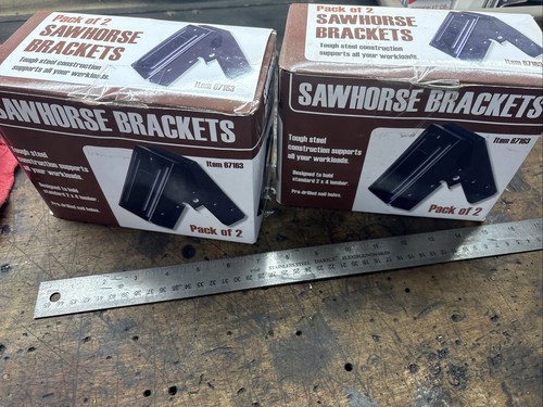 Pack sawhorse brackets 67163 - 4-pack,