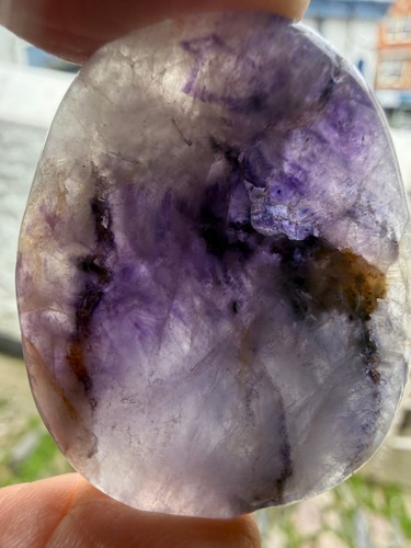 Blue john fluorite crystal - john,
