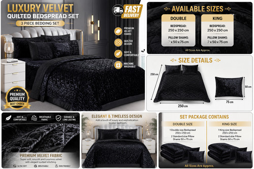 Luxury velvet quilted - luxury,