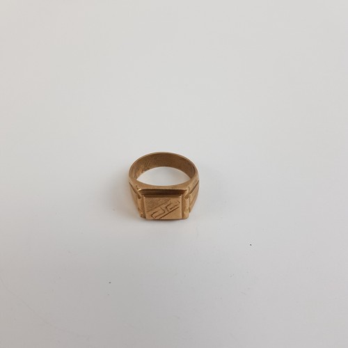 Men copper base 14ct gold - men's,