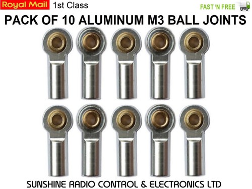 Aluminum link rod end ball - end,
