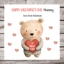Personalised Valentines Card