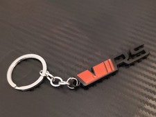 Skoda Vrs Metal Keyring Red &