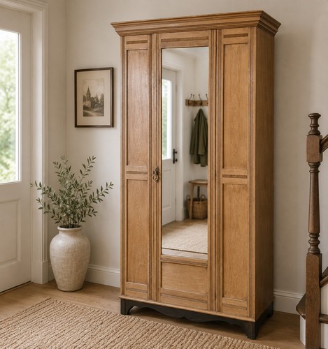 Antique victorian ash hall - ash,