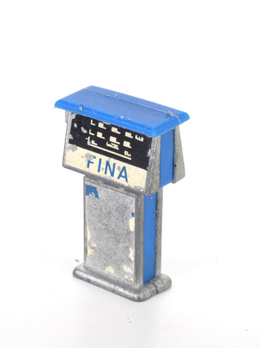 Fina petrol gas pump diecast - gas,