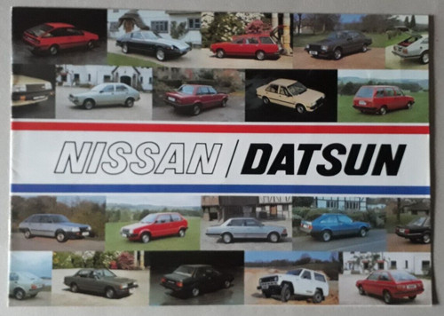 Datsun nissan range brochure - datsun,