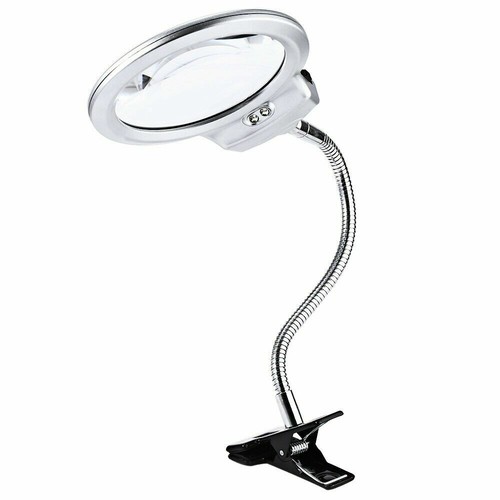 Lighted magnifier desk led - lighted,