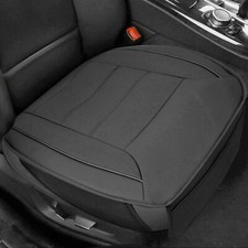 Car Front Seat Cushion PU Leather Breathable Bottom Cover Protector Universal
