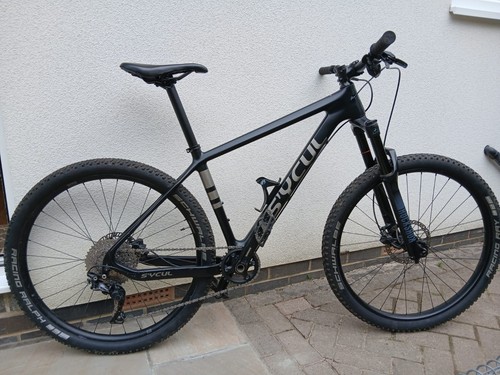 Carbon frame mountain bike - frame,