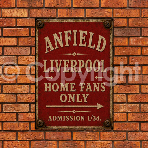Liverpool retro anfield - liverpool,