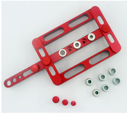 Self centering dowel jig - centering,