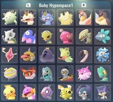 All 60 DLC Shiny Alpha Baby