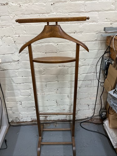 Vintage wood valet butler suit - vintage,