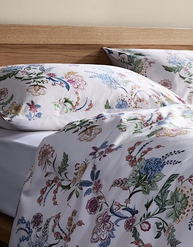 Sateen jacobean floral - m&s,