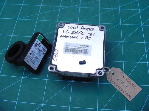 Vauxhall astra manual - manual, ecu