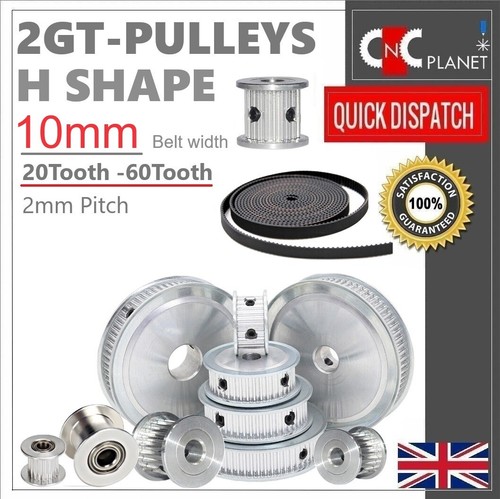 Gt2 pulley 10mm - pulley, belt