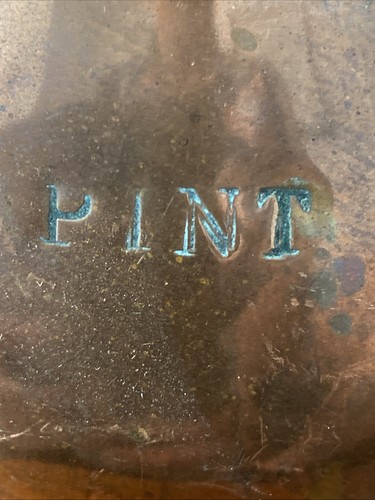 Antique victorian copper pint - victorian,